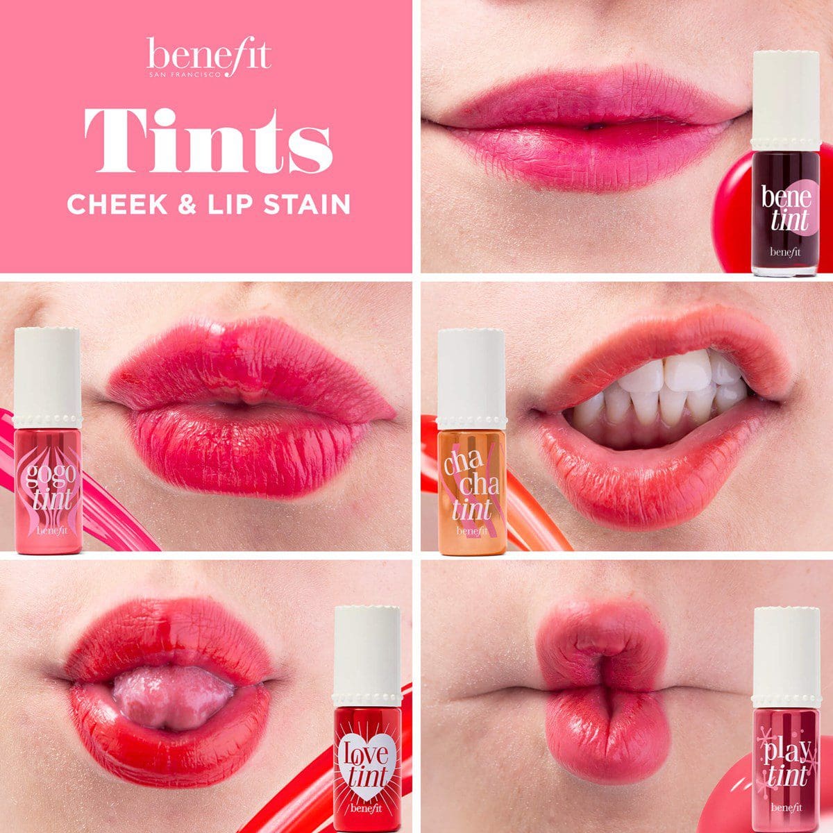 Playtint Cheek & Lip Stain | The Glam Edition